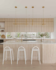 Classico Travertine Fluted Mosaic Tile