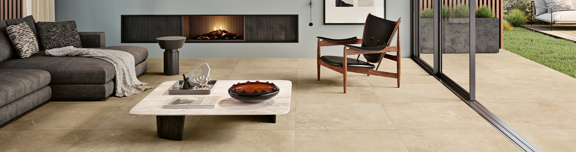 Limestone Look Floor Tiles