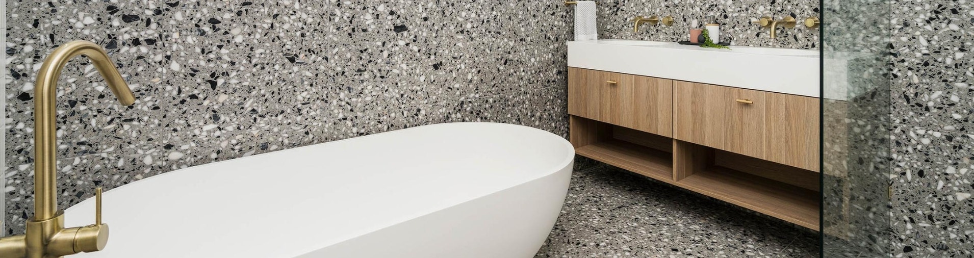 Grey Terrazzo Tiles