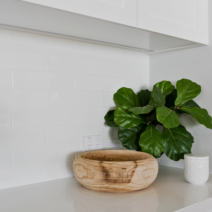 White Splashback Tiles