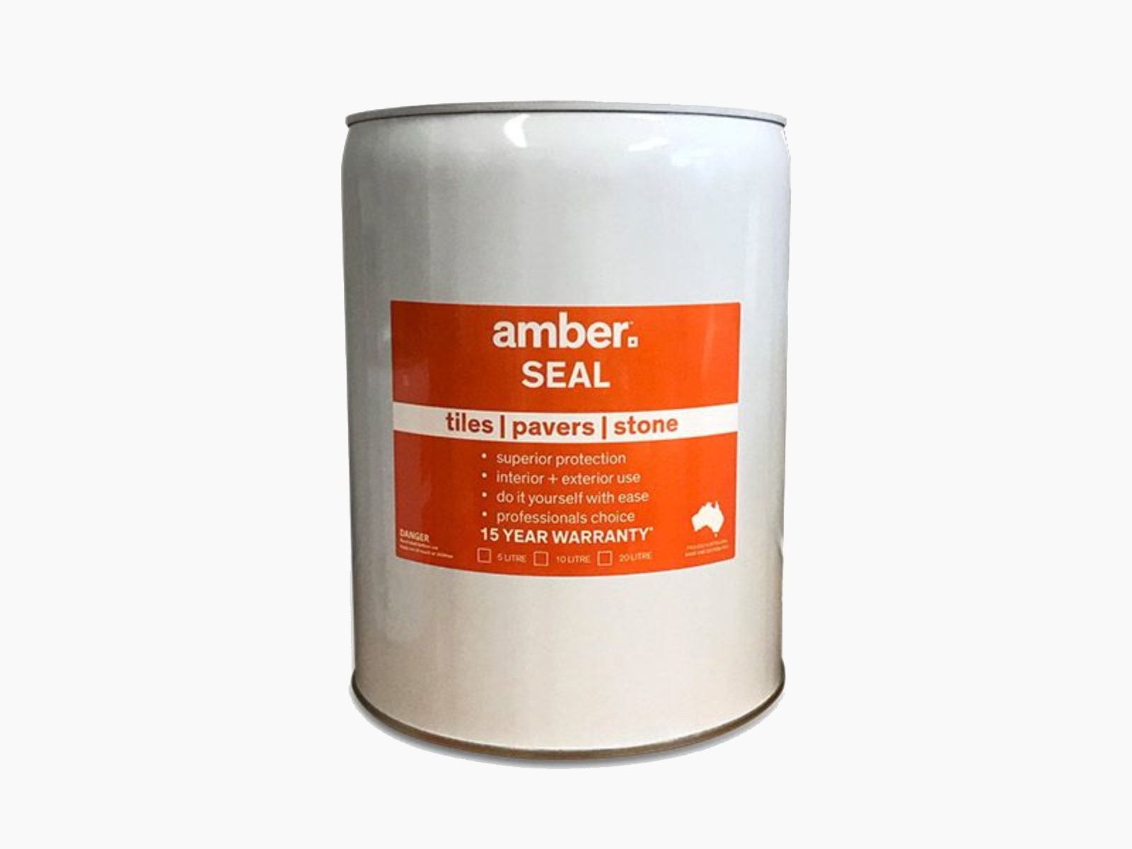 amber seal perfect for sealing natural stone tiles and pavers